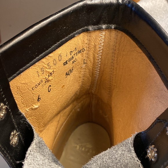 Justin Diamond J 506 L Black Keltie Lace Up Boots - Picture 12 of 14